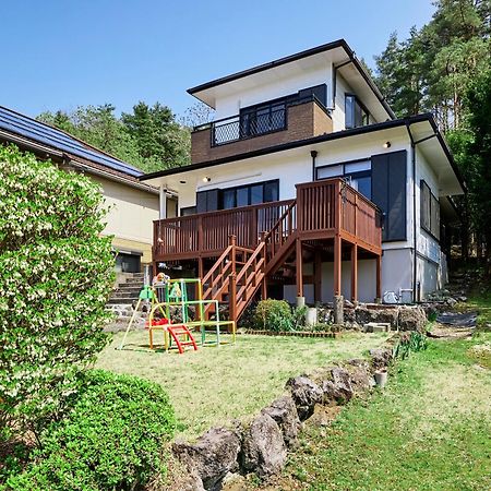 Aoki 富士河口湖眺望 Bbq送迎ok 貸切大型別荘 Exterior photo